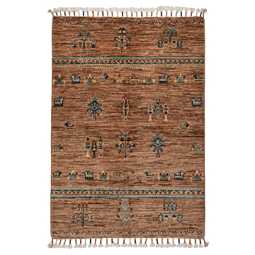Ziegler Rug Brown 119 x 82 cm