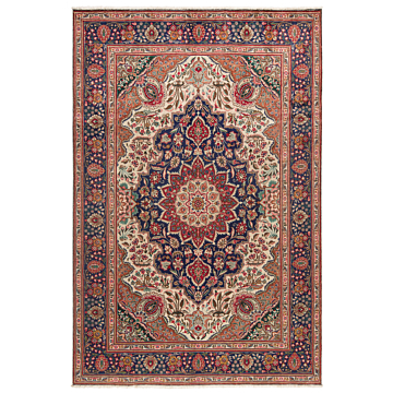 Tabriz Persian Rug Night Blue 300 x 197 cm