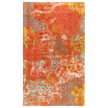 Vintage Relief Persian Rug Multicolor 484 x 290 cm