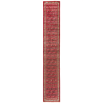 Hamedan Persian Rug Red 430 x 80 cm