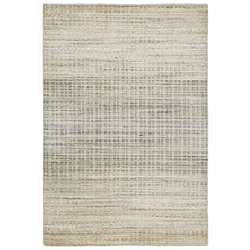 Handloom Rug Green 186 x 127 cm
