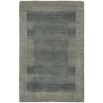 Handloom Rug Gray 180 x 120 cm