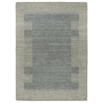 Handloom Rug Gray 240 x 170 cm