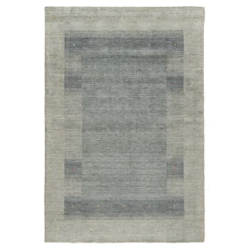 Handloom Rug Gray 300 x 200 cm