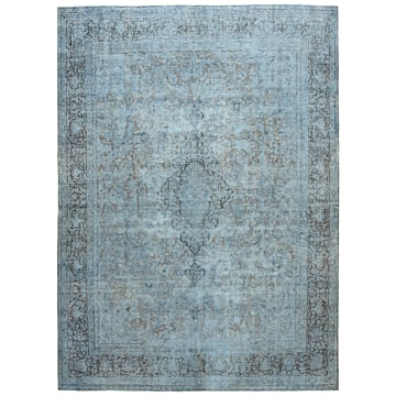 Vintage Persian Rug Blue 385 x 286 cm