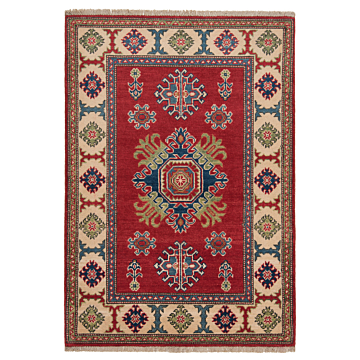 Kazak Rug Red 130 x 89 cm