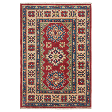 Kazak Rug Red 120 x 79 cm