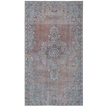 Vintage Rug Pink 207 x 116 cm