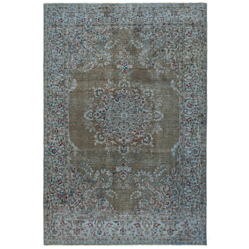 Vintage Rug Turquoise 223 x 152 cm