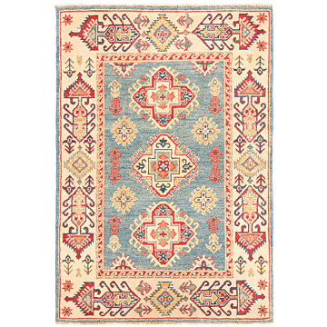 Kazak Rug Blue 143 x 99 cm