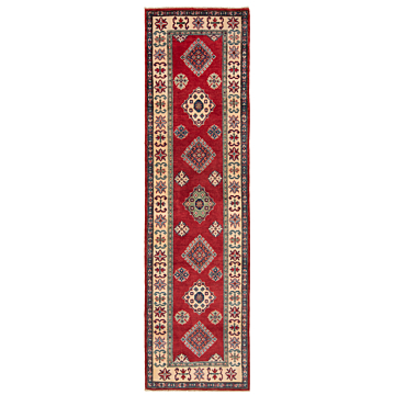 Kazak Rug Red 294 x 81 cm