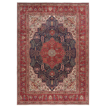Tabriz Persian Rug Night Blue 345 x 245 cm