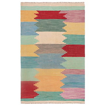 Kilim Afghan Turquoise 154 x 100 cm