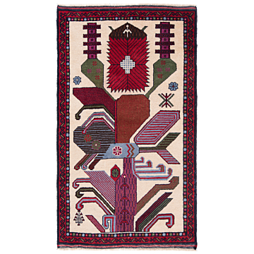 Balouch Afghansk Matta