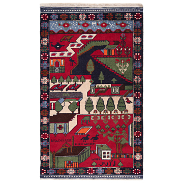 Balouch Afghansk Matta