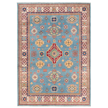 Kazak Rug Blue 286 x 171 cm
