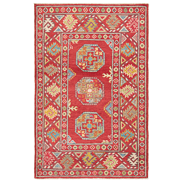 Kazak Rug Red 126 x 81 cm