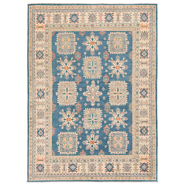Kazak Rug Blue 201 x 148 cm