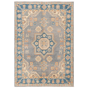 Kazak Rug Gray 177 x 125 cm