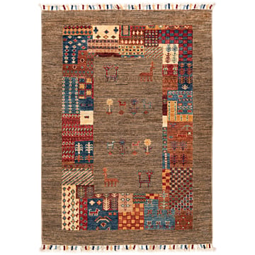 Ziegler Rug Brown 136 x 98 cm