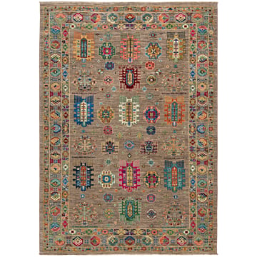 Ziegler Rug Brown 292 x 207 cm
