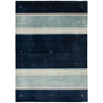 Handloom Rug Night Blue 245 x 175 cm