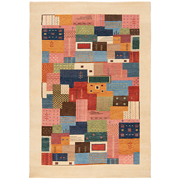 Gabbeh persian Rug Multicolor 244 x 168 cm