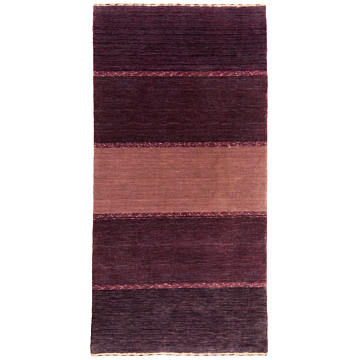 Handloom Rug Purple 142 x 71 cm