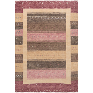 Handloom Rug Pink 239 x 165 cm