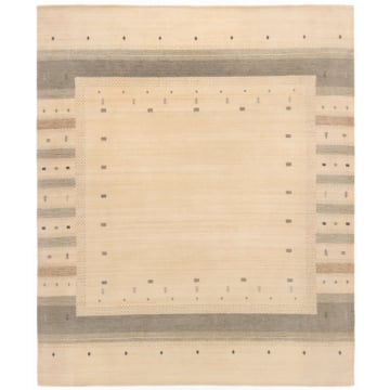 Handloom Rug Beige-Cream 303 x 249 cm