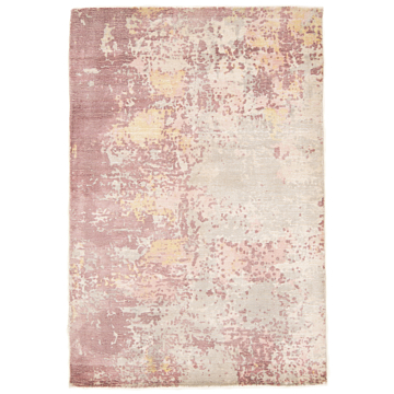 Handloom Rug Pink 151 x 100 cm