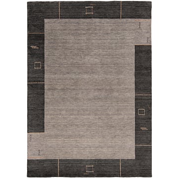Handloom Rug Gray 240 x 170 cm