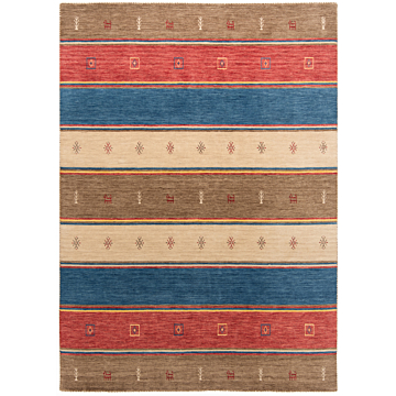Handloom Rug Multicolor 240 x 170 cm