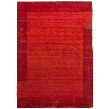 Handloom Rug Red 240 x 170 cm