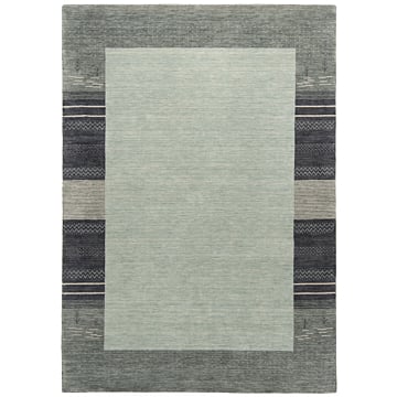 Handloom Rug Gray 240 x 170 cm