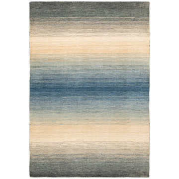 Handloom Rug Blue 190 x 130 cm