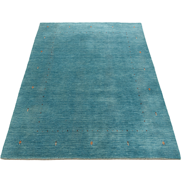 Handloom Rug Turquoise 180 x 120 cm