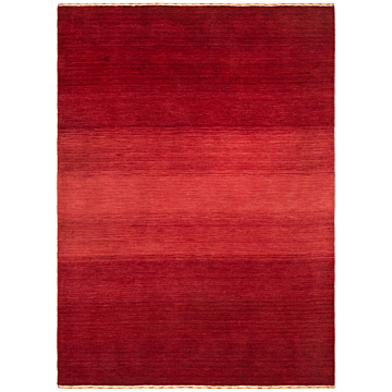 Handloom Rug Red 194 x 140 cm