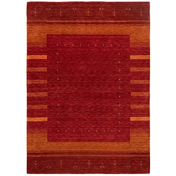 Handloom Rug Red 239 x 172 cm