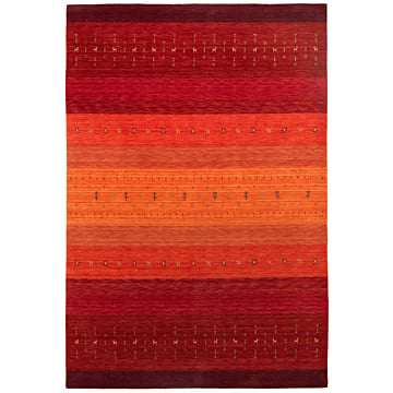 Handloom Rug Red 299 x 204 cm