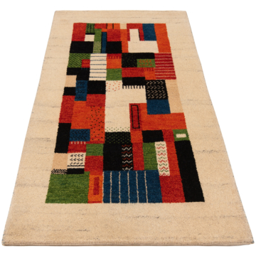 Gabbeh persian Rug Multicolor 162 x 91 cm