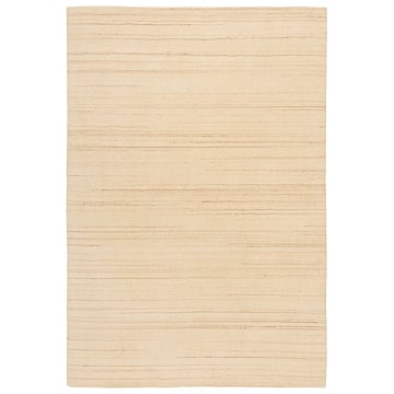 Handloom Rug Beige-Cream 244 x 168 cm