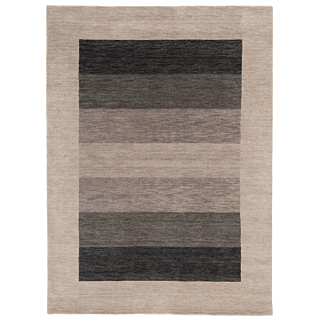 Handloom Rug Gray 240 x 170 cm