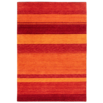 Handloom Rug Orange 170 x 120 cm