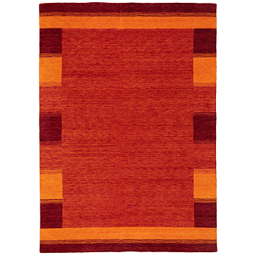 Handloom Rug Red 230 x 160 cm