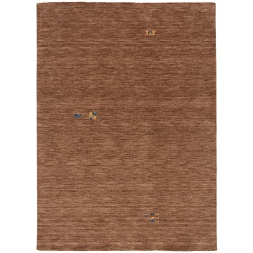 Handloom Rug Brown 240 x 170 cm