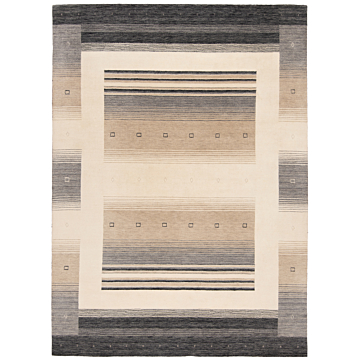 Handloom Rug Beige-Cream 340 x 240 cm
