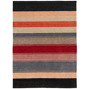 Handloom Rug Multicolor 235 x 171 cm