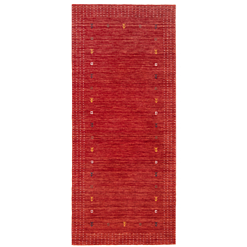 Handloom Rug Red 180 x 78 cm