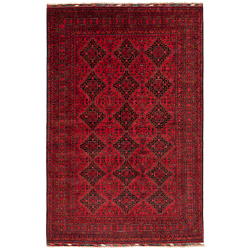Kamyab Afghan Rug Red 298 x 194 cm